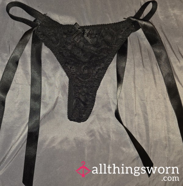 Mesh Lace Thong