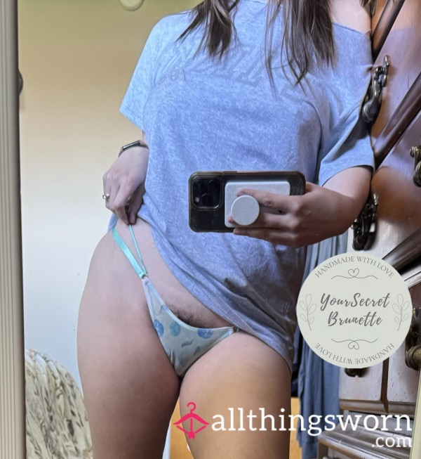 Mesh Seashell Thong
