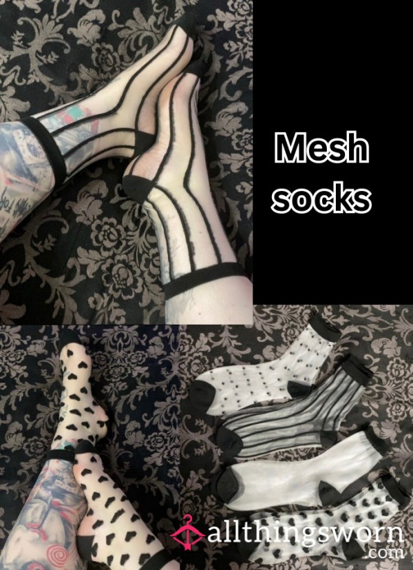 Mesh Socks 🖤