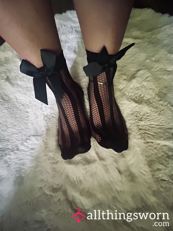 Mesh Socks, Black