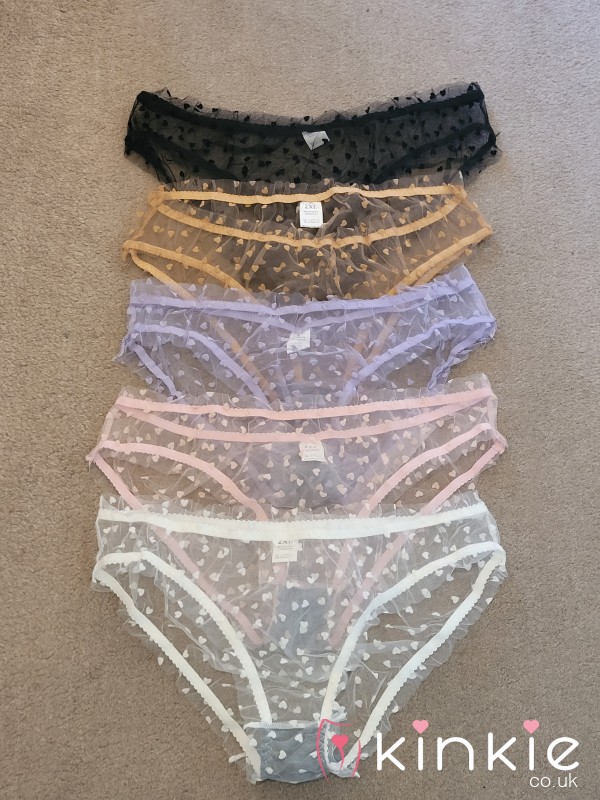 Mesh Loveheart Panties