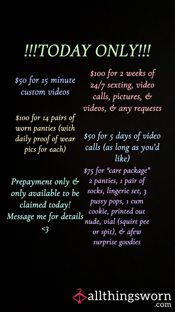 Message Me For Details/orders