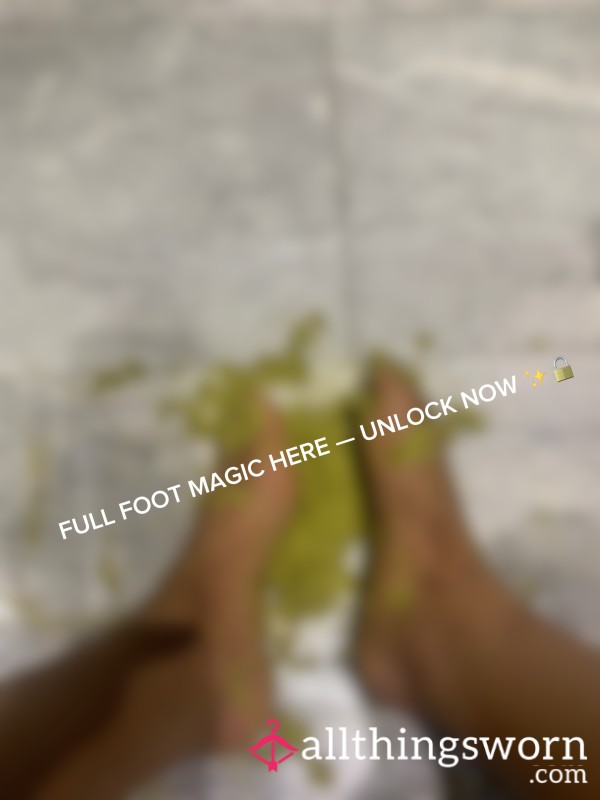 Messy Foot Play | All Sessions Photo Collection 📸👣