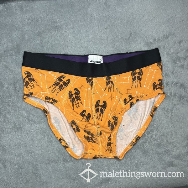 MeUndies Orange Gemini Briefs