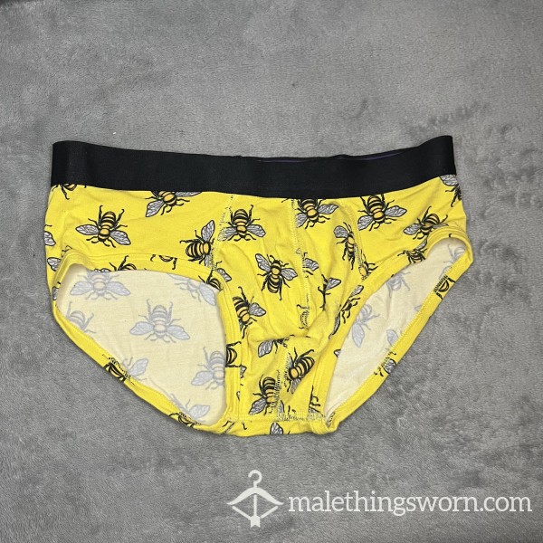 MeUndies Yellow Bees Briefs