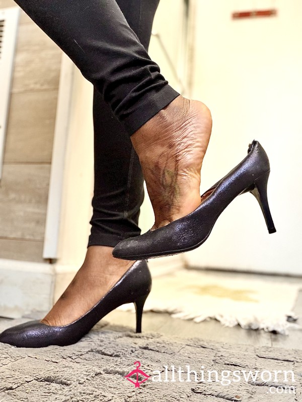 Michael Kors Destroyed Office Heels