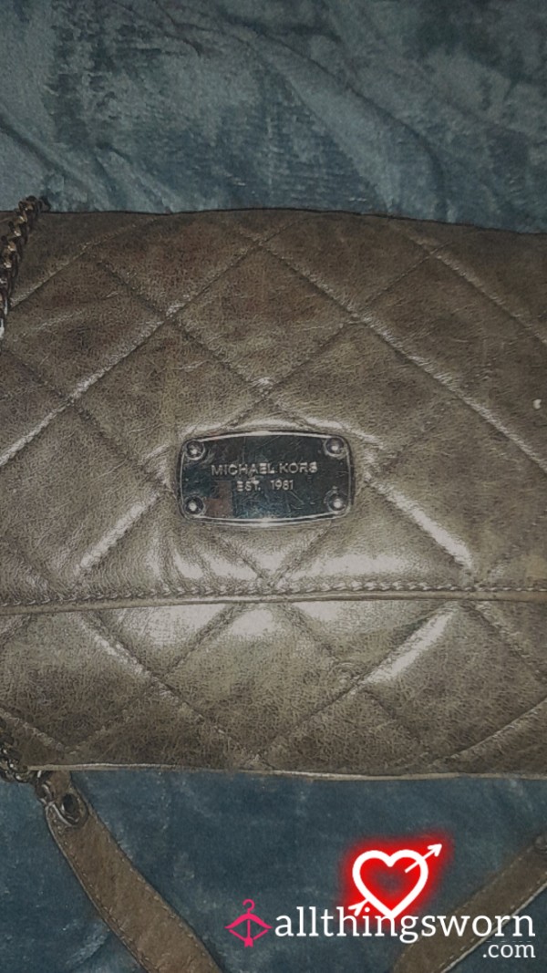 Michael Kors Green Purse
