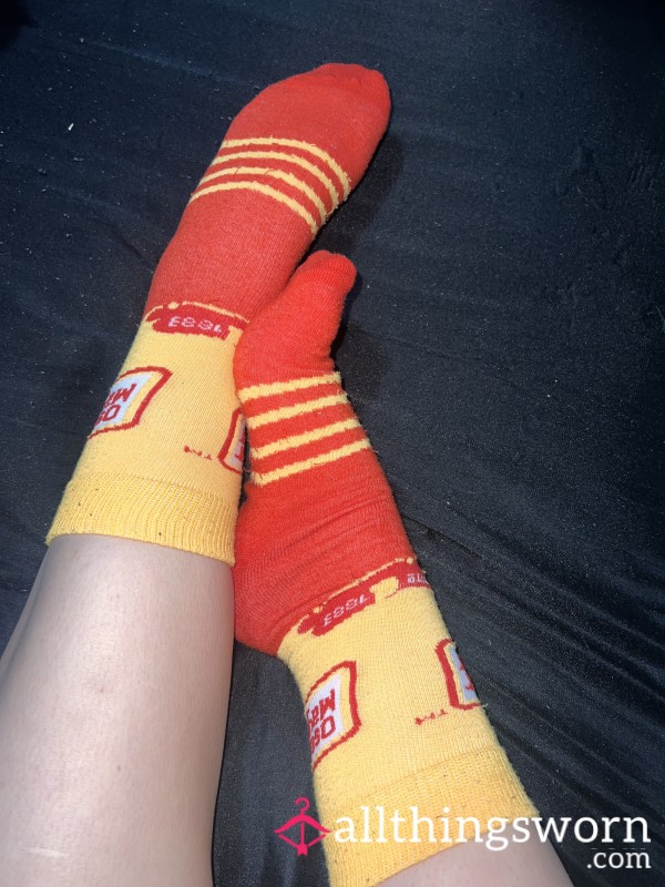 Mid Calf Oscar Meyer Wiener Socks