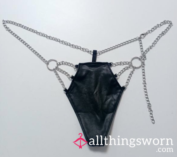🔗 “Midnight Chain Fantasy Thong” 🔗