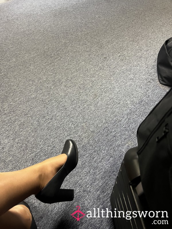 Mile High Secrets - Worn Cabin Crew Tights ✈️