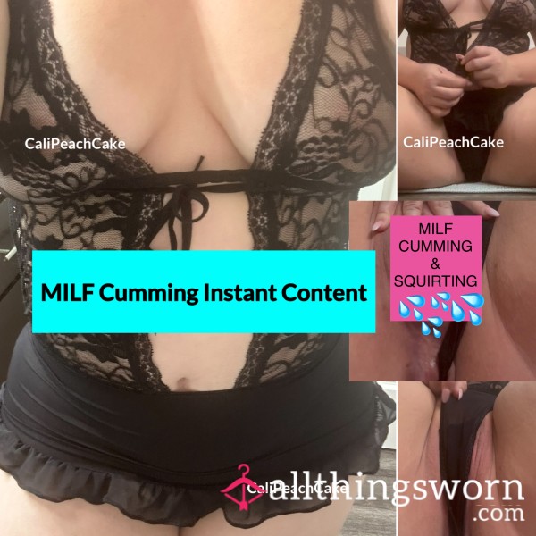 MILF C*ms Secretly In Bathroom