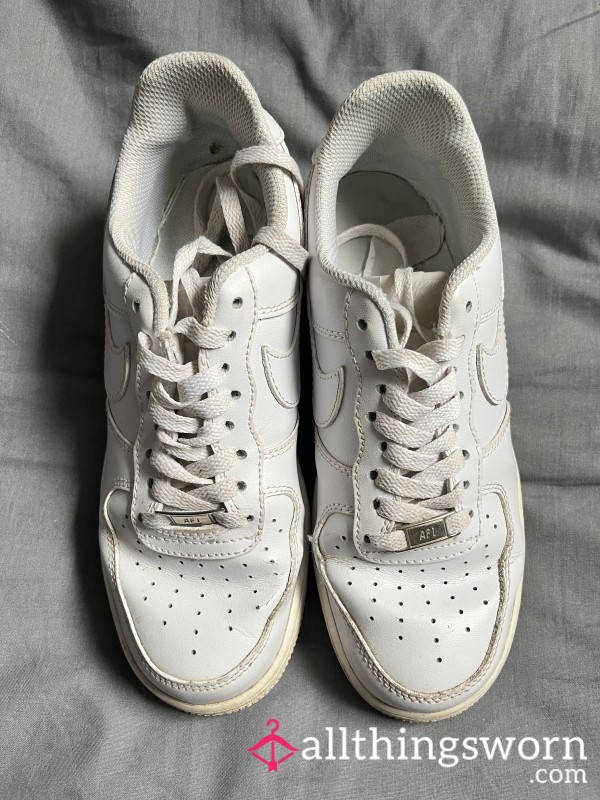 MILF-Worn Dirty Nike Trainers