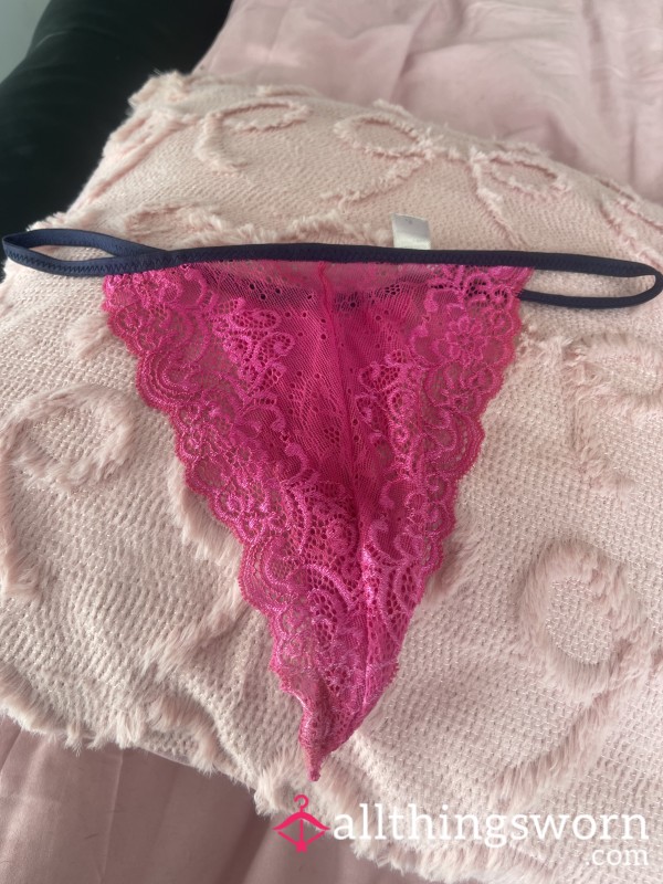 Milfs Lace Worn Thong 💖