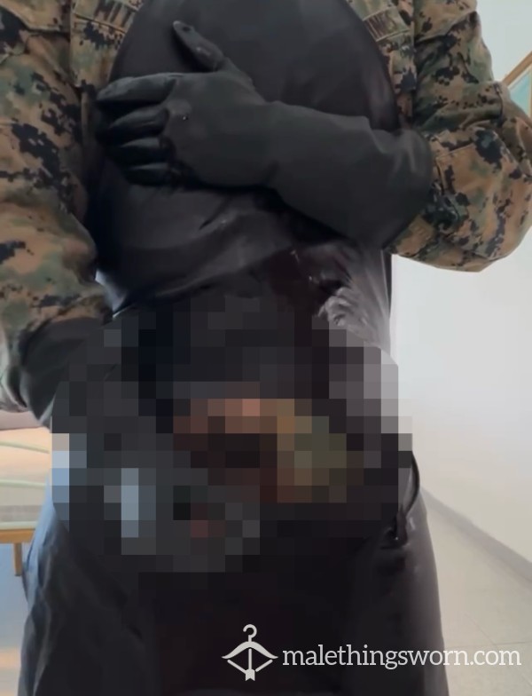 Watch Me Jack Off In Uniform And Explode My C*m Load Down My D*ck And Balls