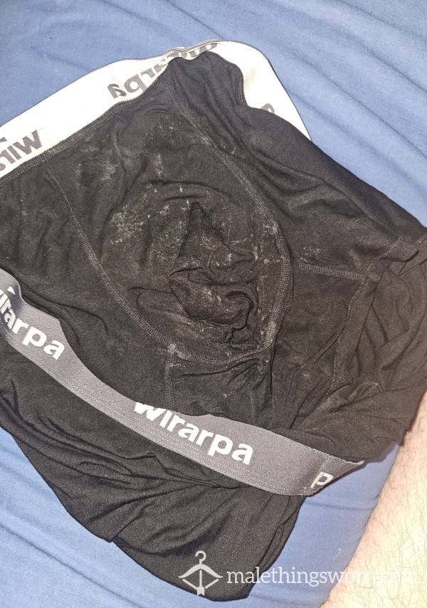 Mine And My Boyfriends C*m Rag Black Underwear