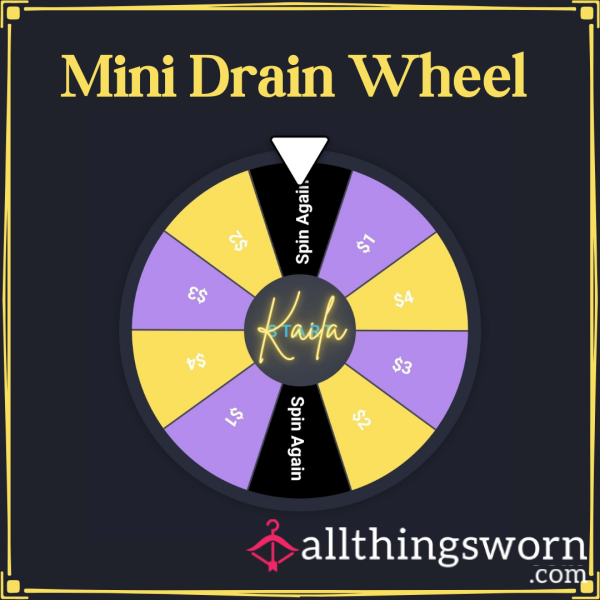 Mini Drain Wheel 🎡