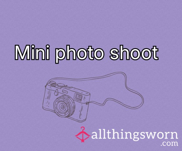 Mini Photo Shoot X
