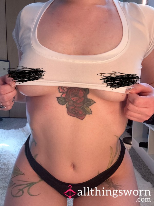 Mini Tee In White