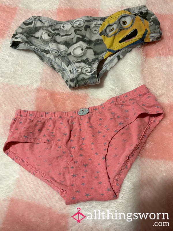 Minions One In A Million And Pink Pants Pick A Pair Worn On My Size 6 Little Bu*t An Creamy Pu**y Vacuum Sealed