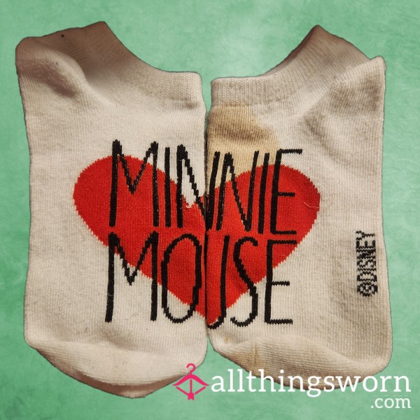 Minnie Crush – Disney Minnie Mouse Heart No-Show Socks