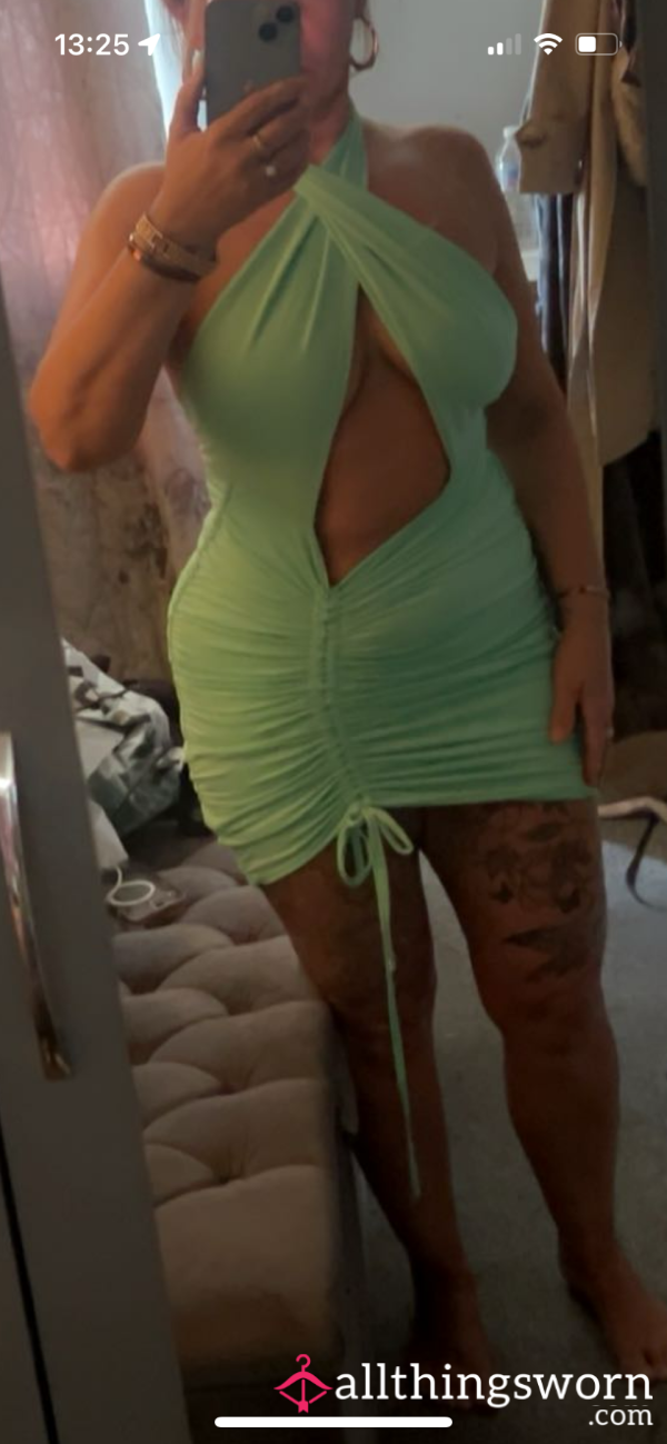 Mint Green S**y Dress