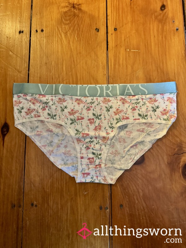 Pink & Green Flor*l  VS Cotton Bikini Cut Full Backs, XXL