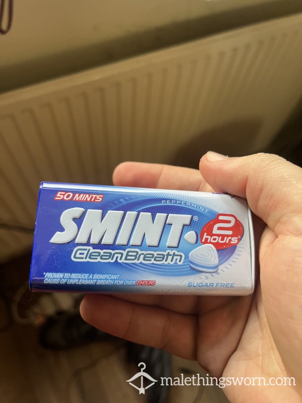 Mints Covered In Sperm