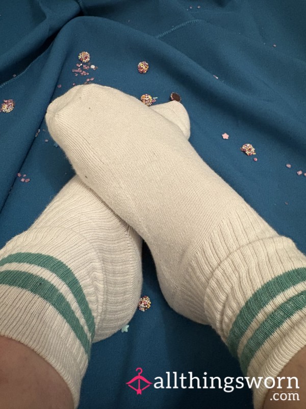 Sweet Sweat White Cotton Socks