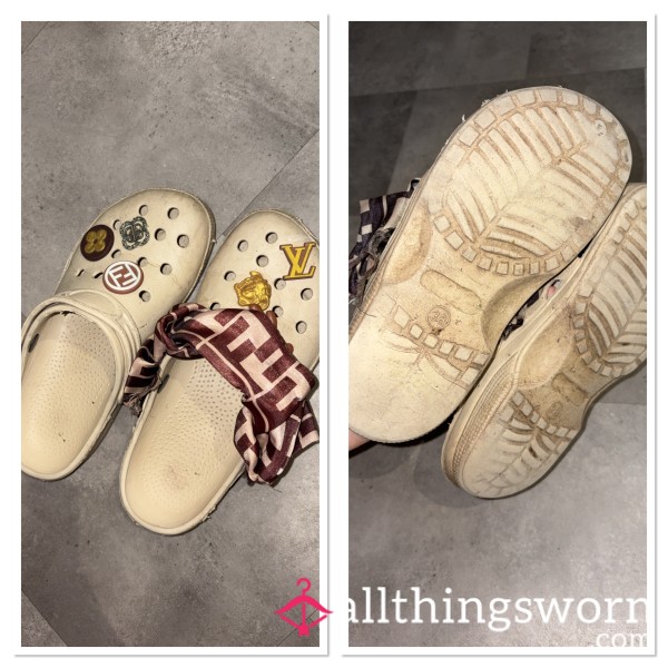 Mismatched Bare Foot Garden Shoes