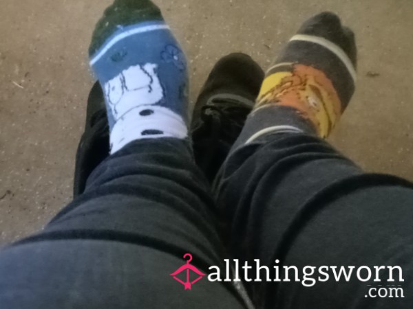 Mismatched Ghibli Convention Socks (3 Day Wear)