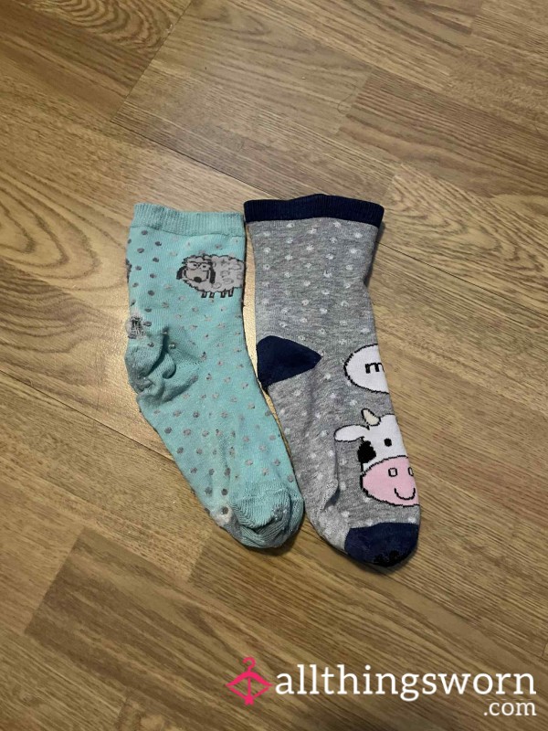 Mismatched Long Socks