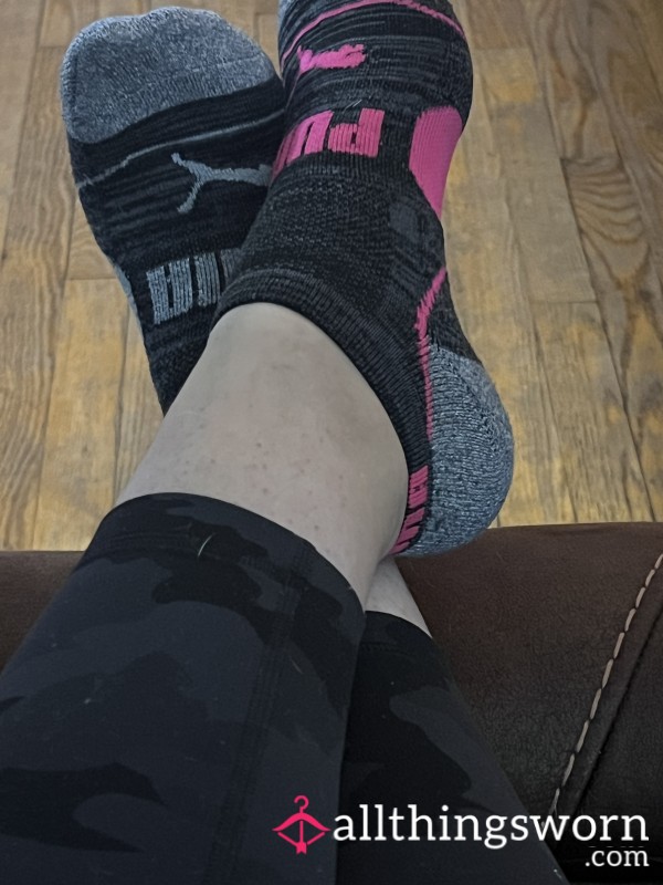Mismatched Puma Socks