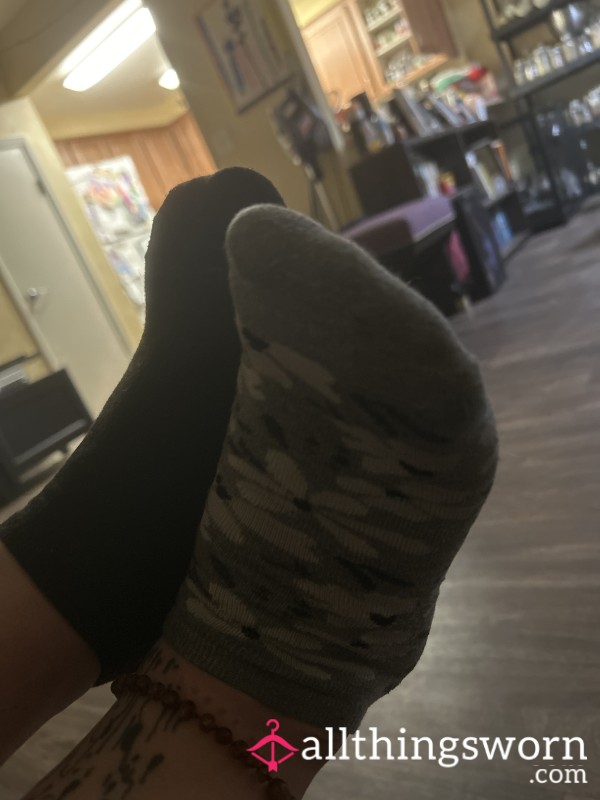Mismatched Work Socks