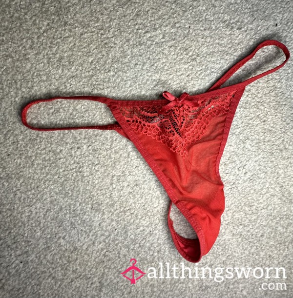 Miss Fluffy Riding Hood Thong