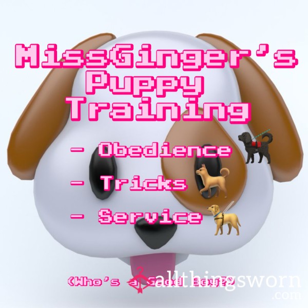Miss Ginger’s Puppy Training Cla**