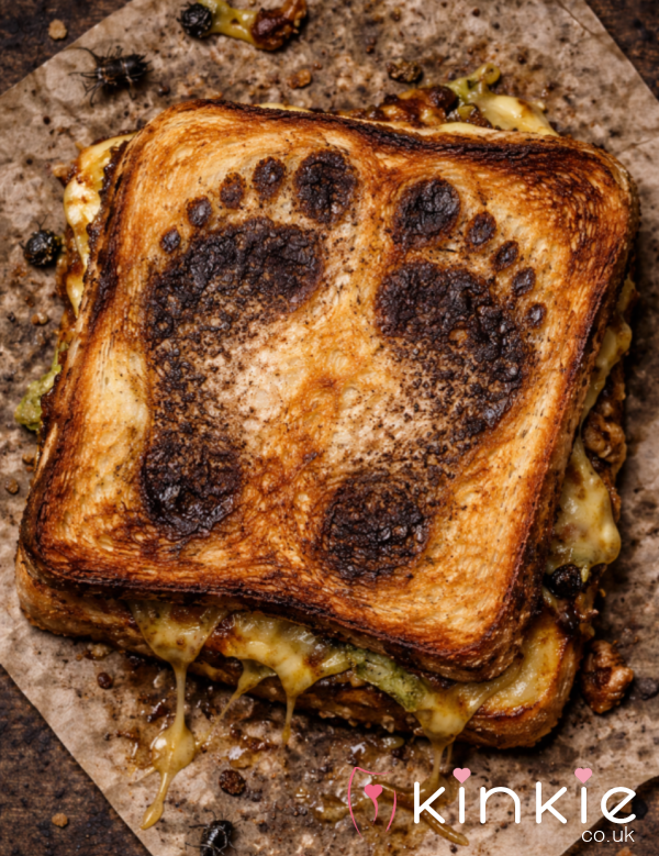 Miss Horns Extra Cheesy Foot Toastie 🥪🦶🏼🧀