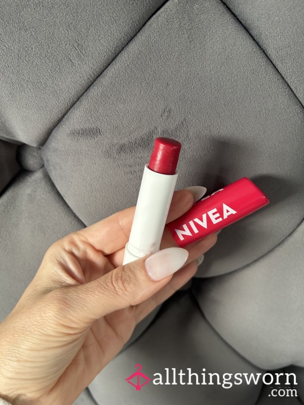 Miss Katie’s Used Lip Balm Fresh From My S**y Lips!