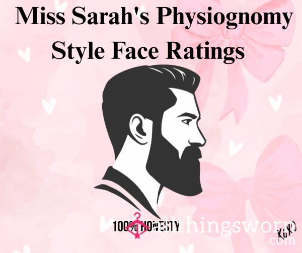 Miss Sarah Rates Your Face – Honest Physiognomy Reading 📝