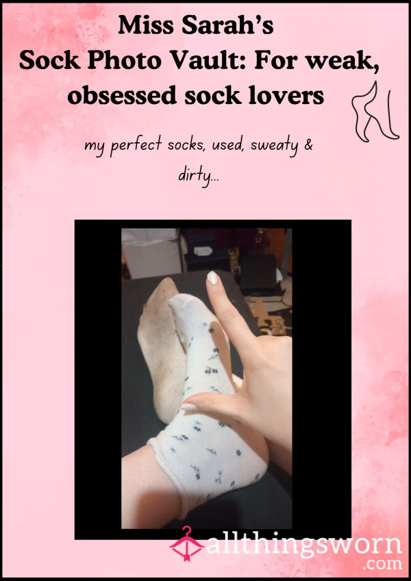 Miss Sarah's Dirty Sock Photos 🧦