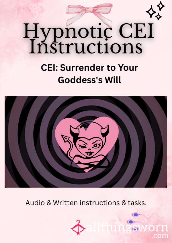 Miss Sarah's Hypnotic CEI Instructions