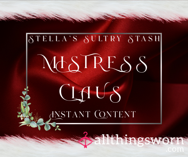 Mistress Claus (10 Red Ho-ho-ho-HOT PVC Photos - £8)