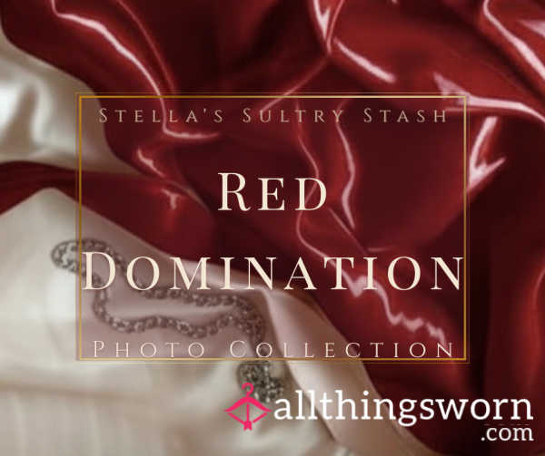Red Domination (10 Red PVC Photos - £8)