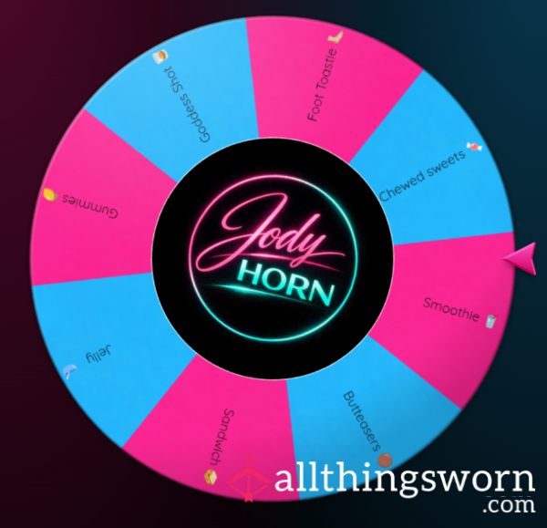 Mistress Horn's Fetish Food Wheel Spin 🎡😈