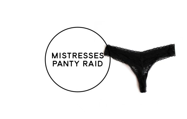 Mistress Panty Raid- 5 Worn Pairs