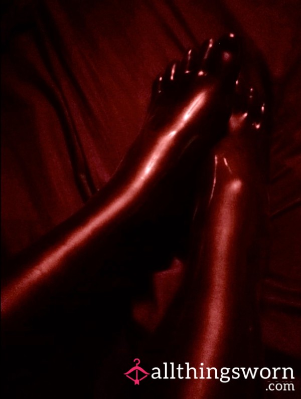 Mistresses Latex Toe Socks