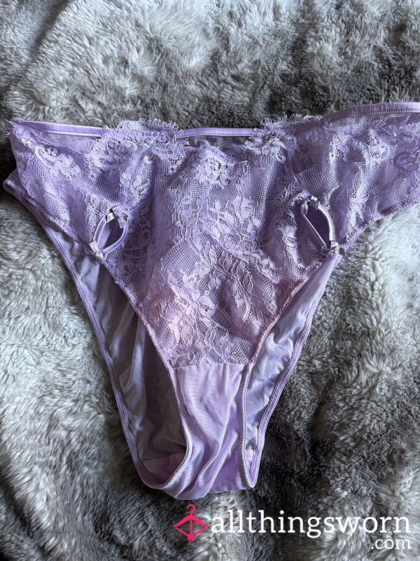 Mistresses Mesh Back Lace Panties