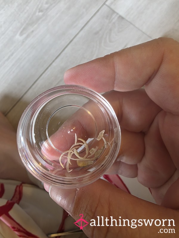 Mix Of Finger And Toes Nail Clippings