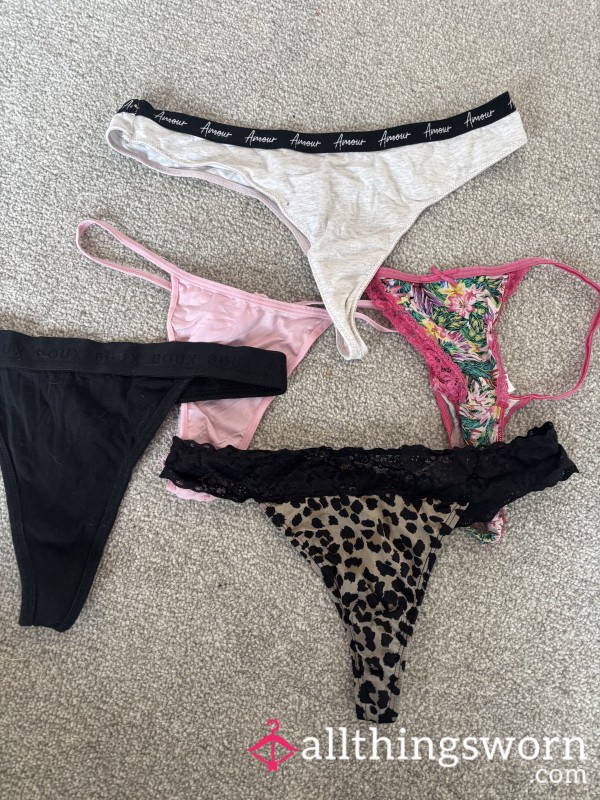 Mixture Of Thongs!