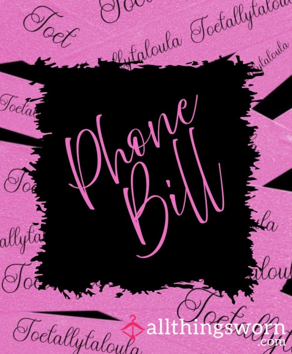 Mobile Phone Bill