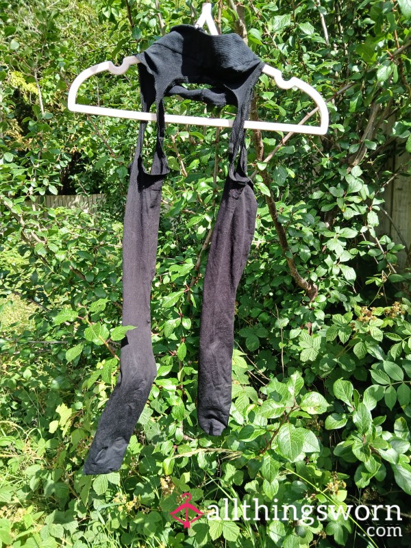 Mock Garters Worn For Some Fun 😜